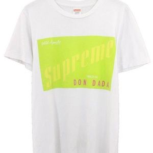 Don Dada Supreme Mens Tshirt Tee Shirt White Green